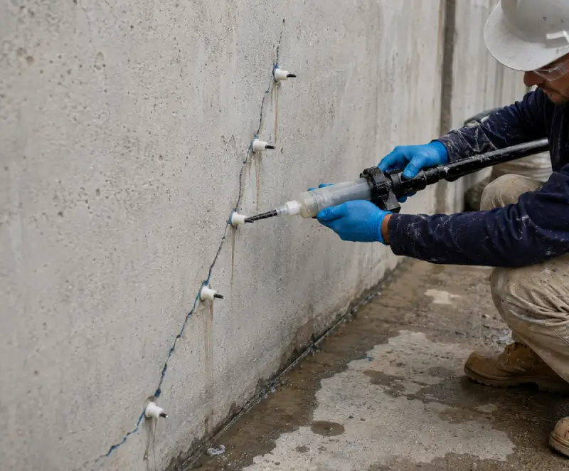 concrete crack injection Brisbane